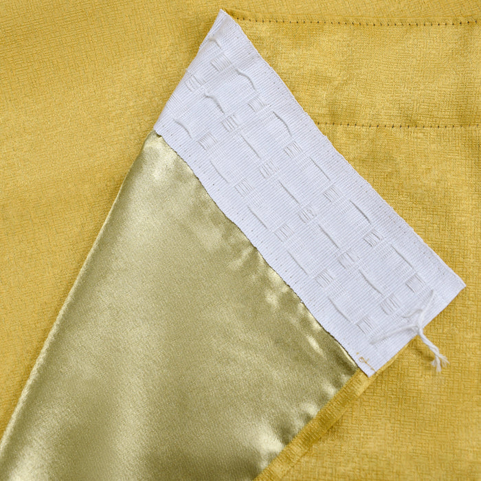 Westwood Ochre Yellow Dimout Pencil Pleat Curtains