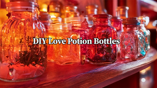 DIY Love Potion Bottles for Charming Decor