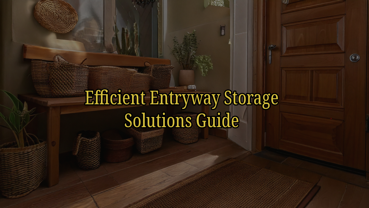 How to Create a Storage-Friendly Entryway
