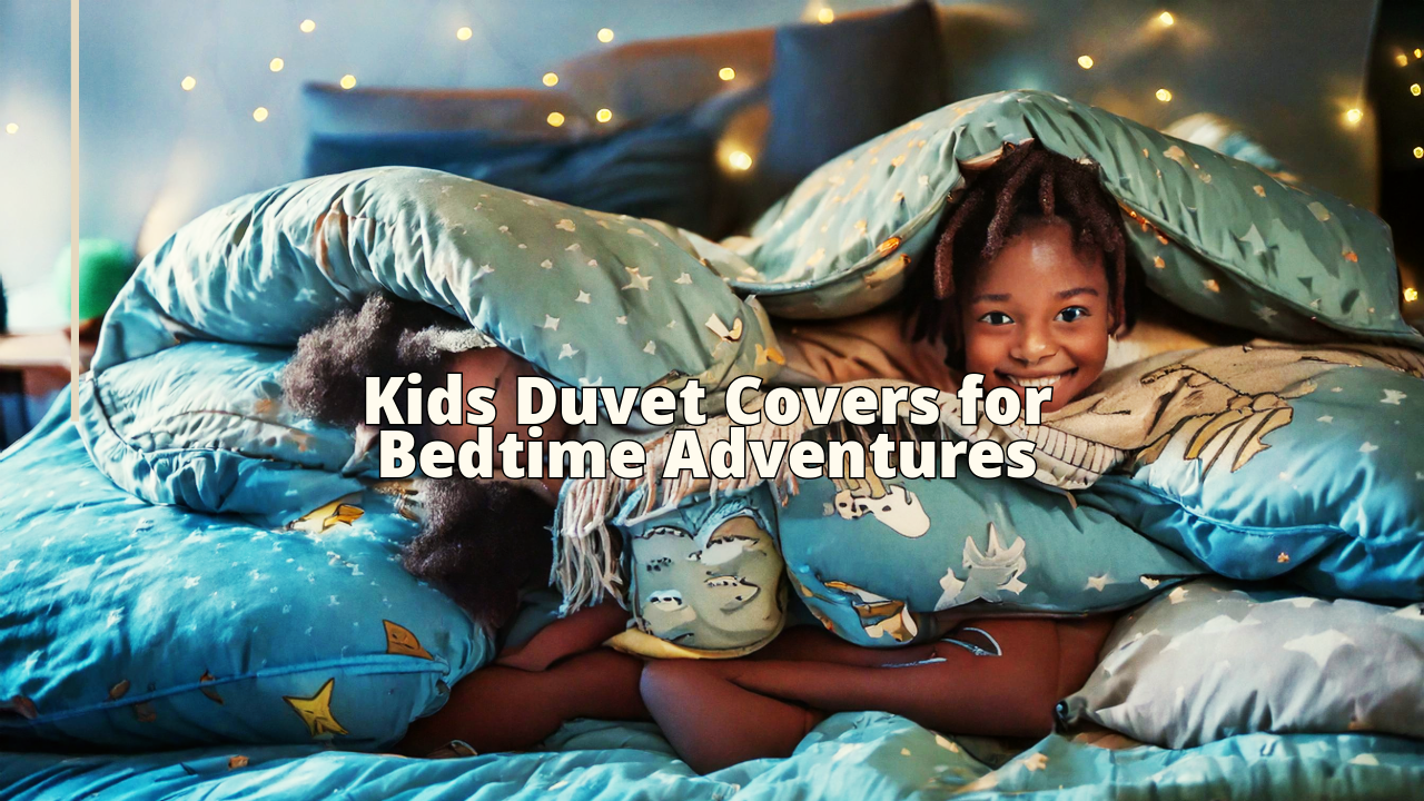 Kids Duvet Covers That Turn Bedtime into an Adventure