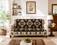 Ashley Mills Chenille Floral Throw 100% Cotton