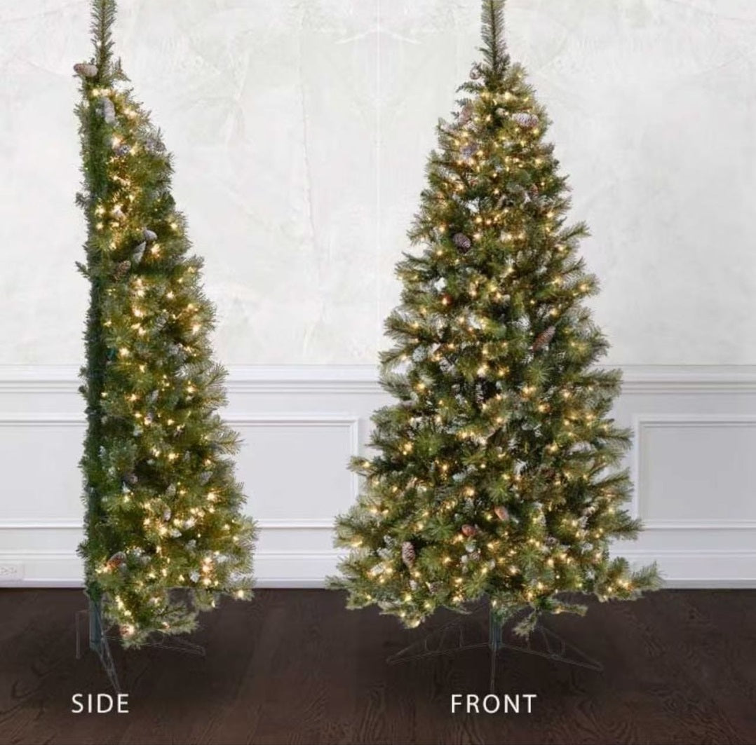 Home Republic Half Christmas Tree With Led Lights