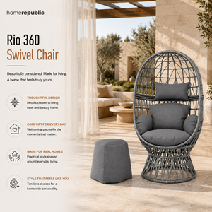 Home Republic Rio 360 Swivel Chair