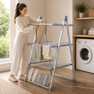 Home Republic 3 Tier Foldable Heated Air Dryer