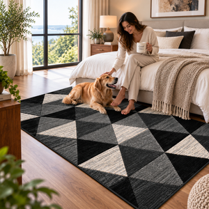 Home Republic Vission Carved Rug Low Pile