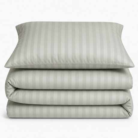 Velosso Hilton Stripe Duvet Cover & Pillowcase Set