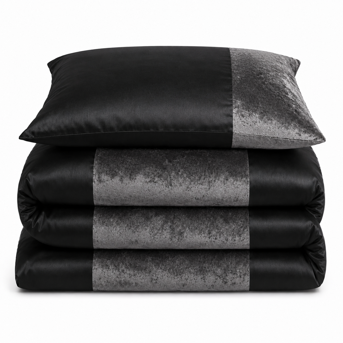 Intimates Crushed Velvet Duvet Cover & Pillowcase Set