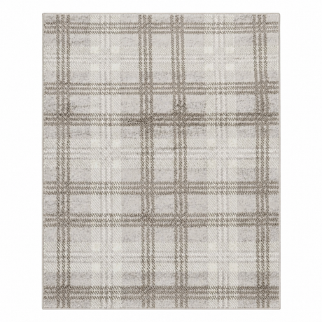 Home Republic Tartan Check Rug Low Pile