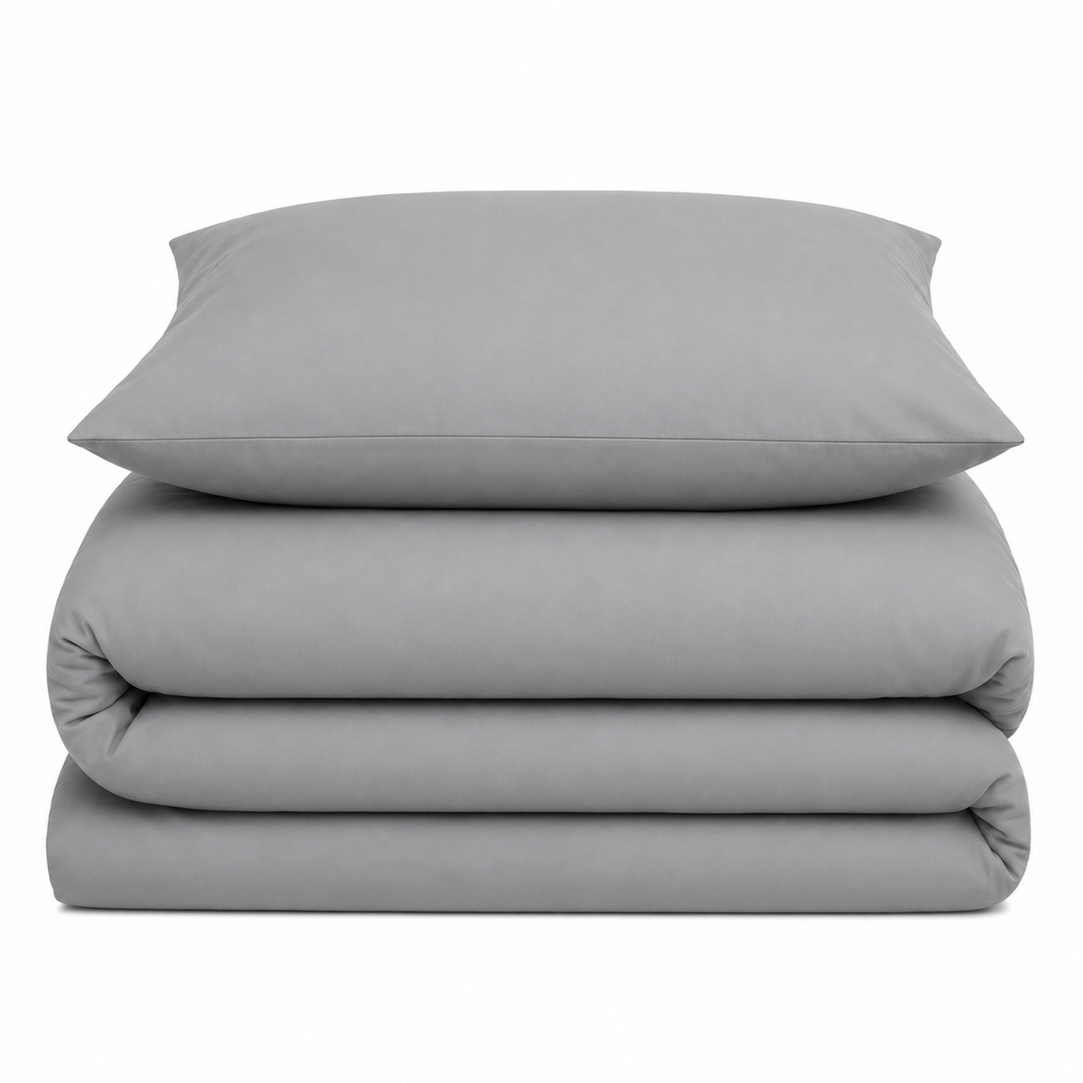 Velosso Plain Dyed Duvet Cover & Pillowcase Set