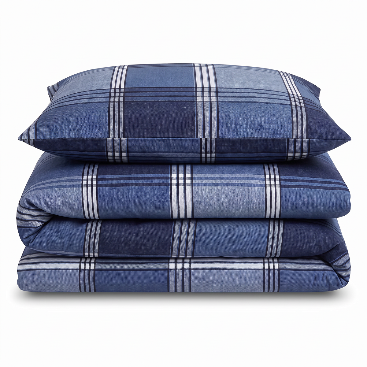 Velosso Hamilton Check Duvet Cover & Pillowcase Set