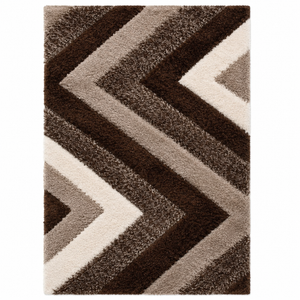 Home Republic Shaggy Chevron Rug Long Pile