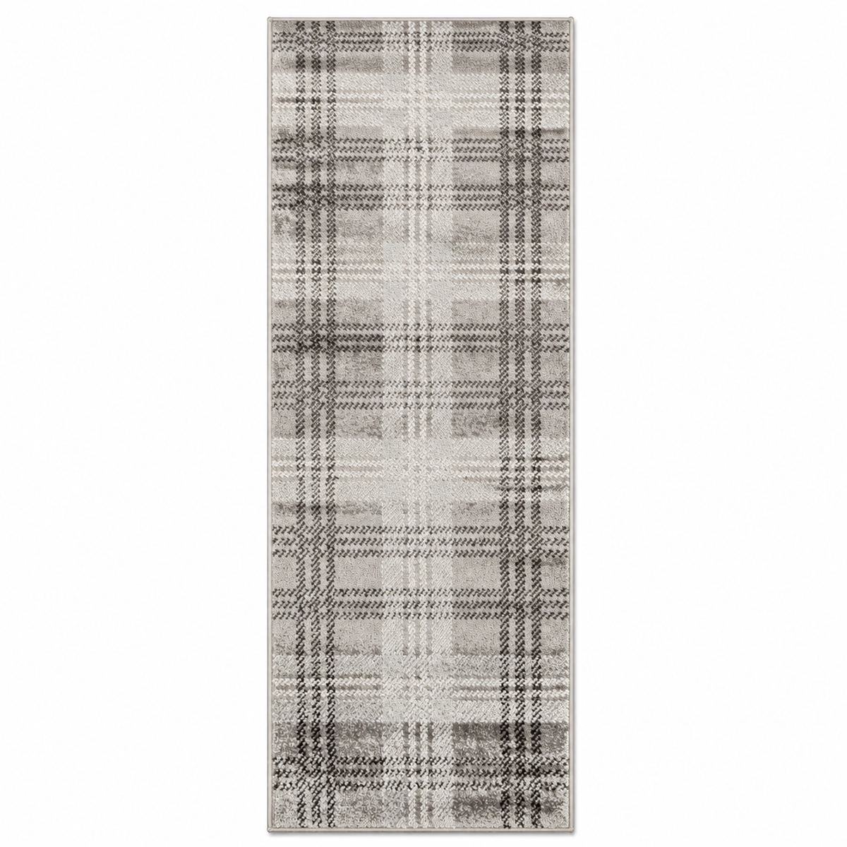 Home Republic Tartan Check Runner Low Pile