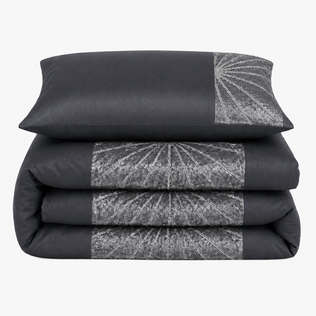 Intimates Diamante Starburst Duvet Cover & Pillowcase Set