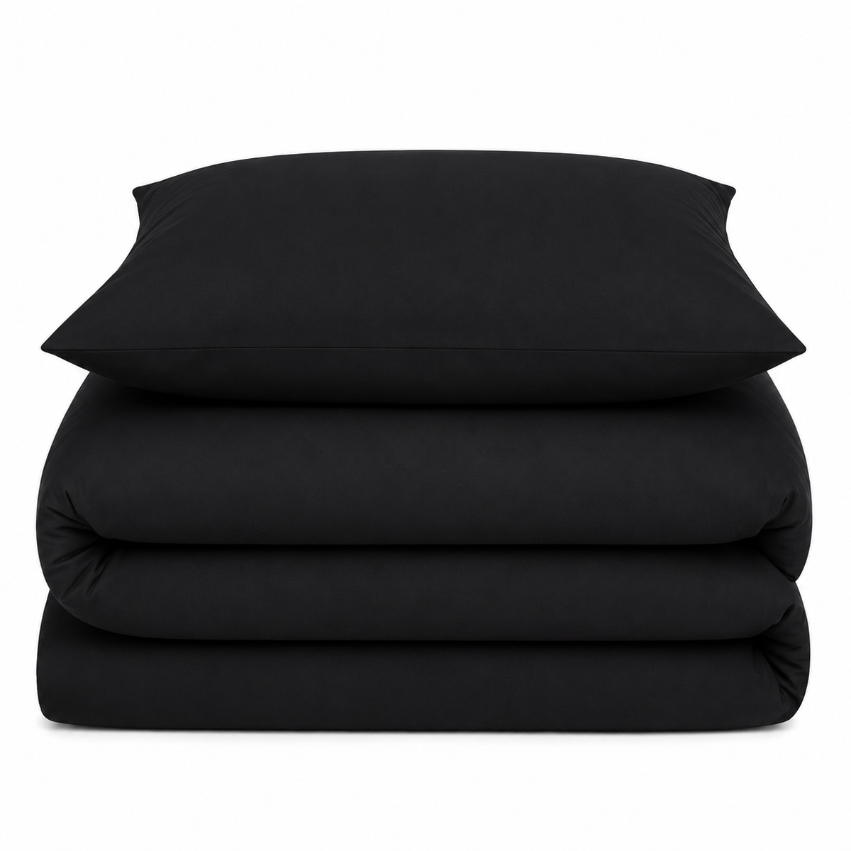 Velosso Plain Dyed Duvet Cover & Pillowcase Set