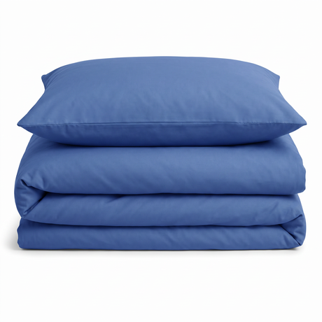 Velosso Microfibre Plain Duvet Cover & Pillowcase Set