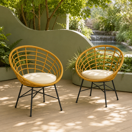 Home Republic Venice Rattan Chair
