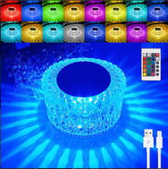 Home Republic Chargeable Crystal Effect Table Lamps