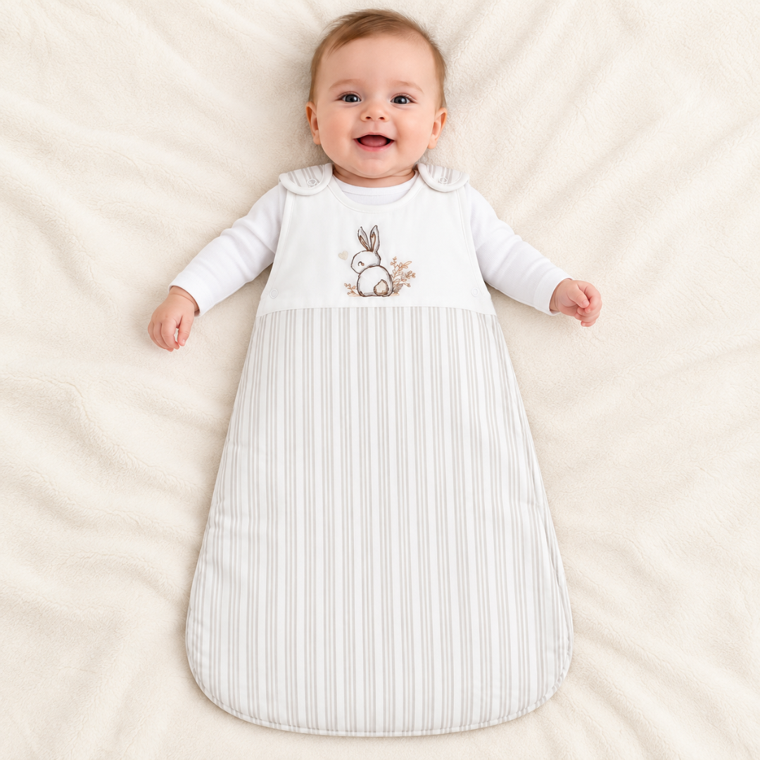 My Little World Bunny Stripes Baby Sleeping Bag