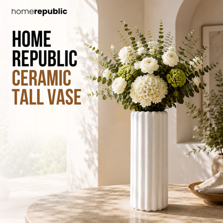Home Republic Ceramic Tall Vase