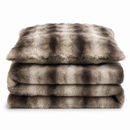 Sweet Dreams Faux Rabbit Fur Duvet Cover and Pillowcase Set