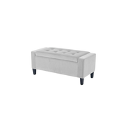 Home Republic Luna Velvet Storage Seat