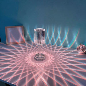 Home Republic Chargeable Crystal Effect Table Lamps