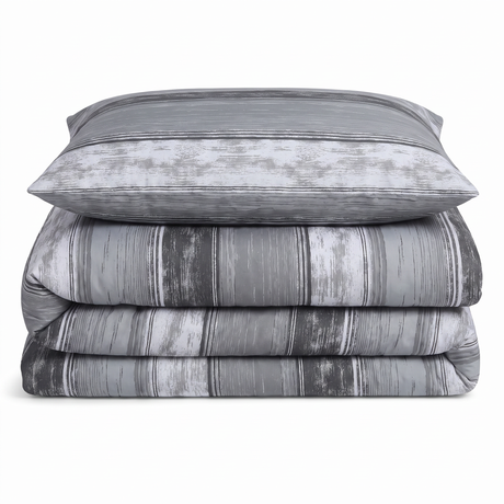 Velosso Brooklyn Stripe Duvet Cover & Pillowcase Set