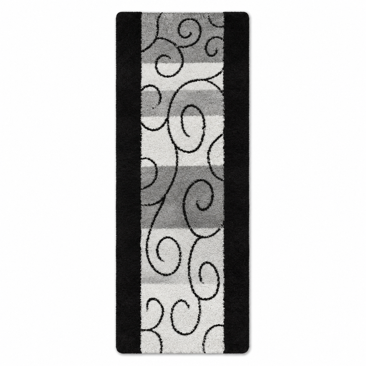 Home Republic Swirls Runner Long Pile