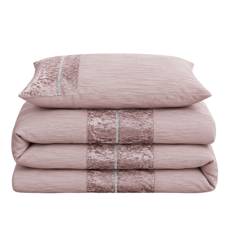 Intimates Diamante Orleans Duvet Cover & Pillowcase Set