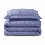 Home Republic Hudson Chevron Pinsonic Duvet Cover And Pillowcase Set