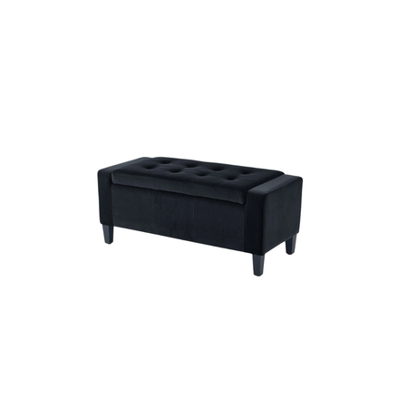 Home Republic Luna Velvet Storage Seat