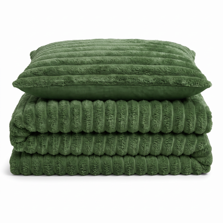 Velosso Chunky Cord Duvet Cover & Pillowcase Set