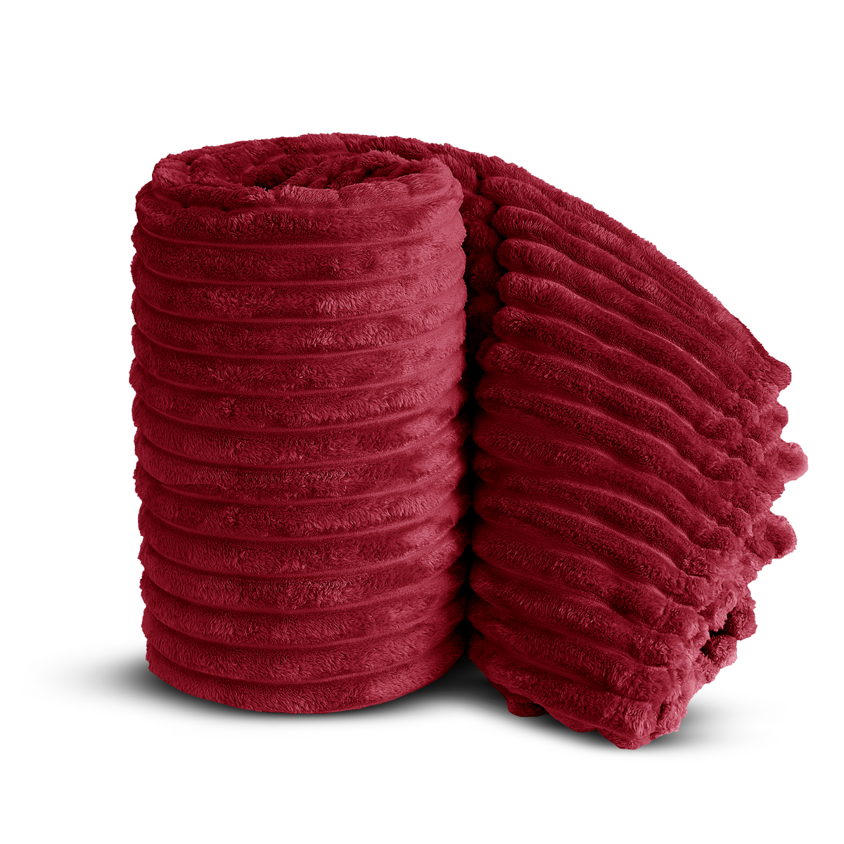 Velosso Super Soft Chunky Cord Blanket Throw