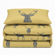 Velosso Stag Reversible Duvet Cover & Pillowcase Set
