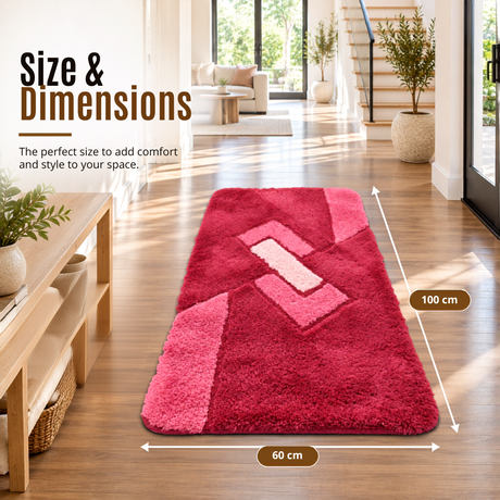 Home Republic Geometrix Runner Long Pile