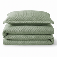 Home Republic Hudson Chevron Pinsonic Duvet Cover And Pillowcase Set