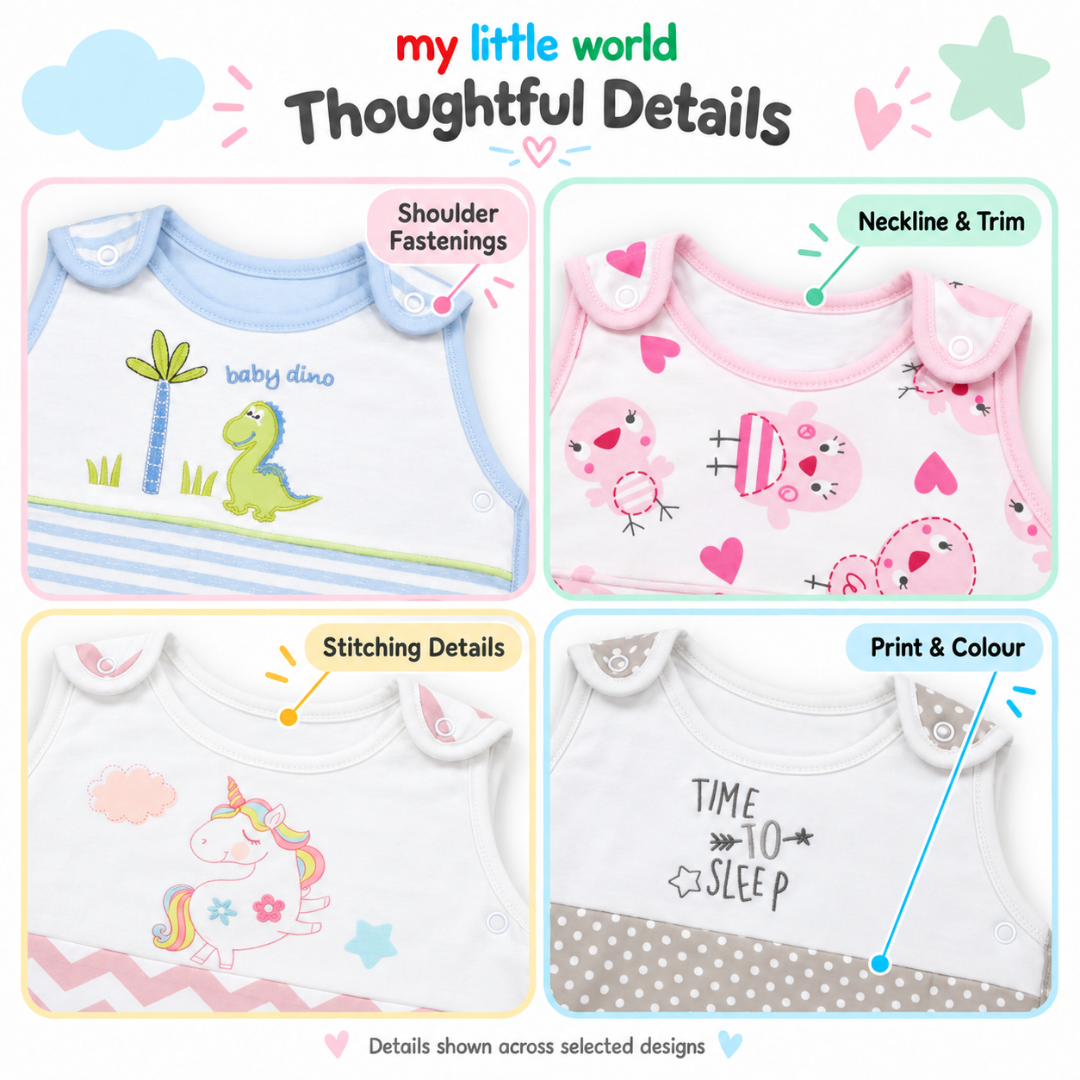 My Little World Bird Baby Sleeping Bag