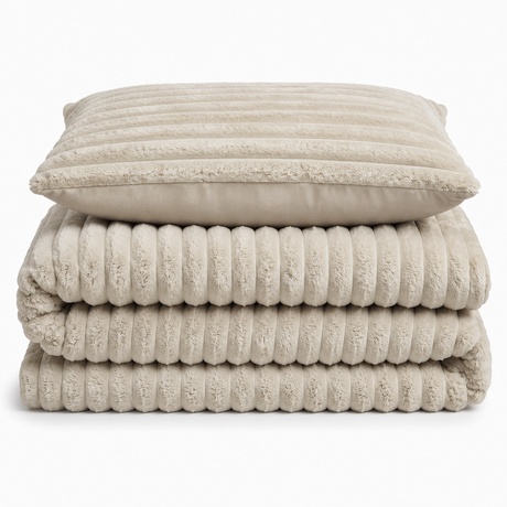 Velosso Chunky Cord Duvet Cover & Pillowcase Set