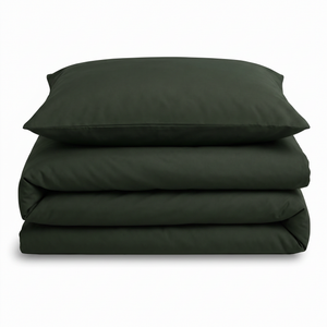 Velosso Microfibre Plain Duvet Cover & Pillowcase Set