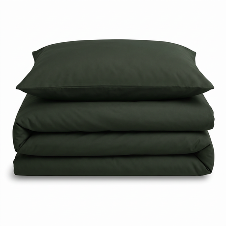 Velosso Microfibre Plain Duvet Cover & Pillowcase Set