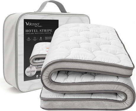 Velosso Hotel Airflow Mattress Topper