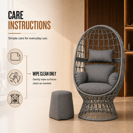 Home Republic Rio 360 Swivel Chair