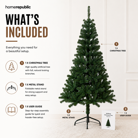 Home Republic Plain Green Christmas Tree