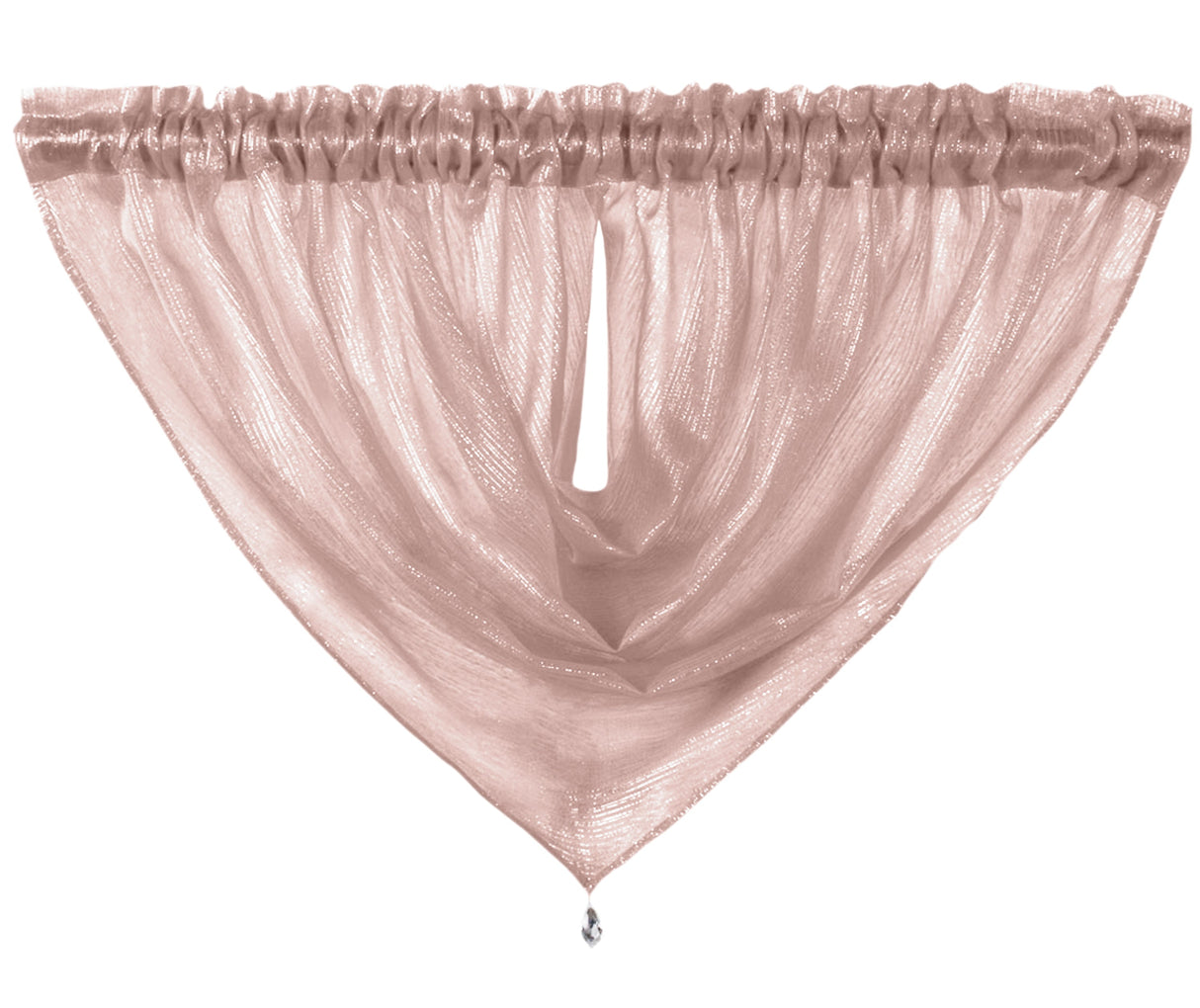 Intimates Alessandria Sparkly Sheer Curtain Swag