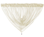 Intimates Alessandria Sparkly Sheer Curtain Swag