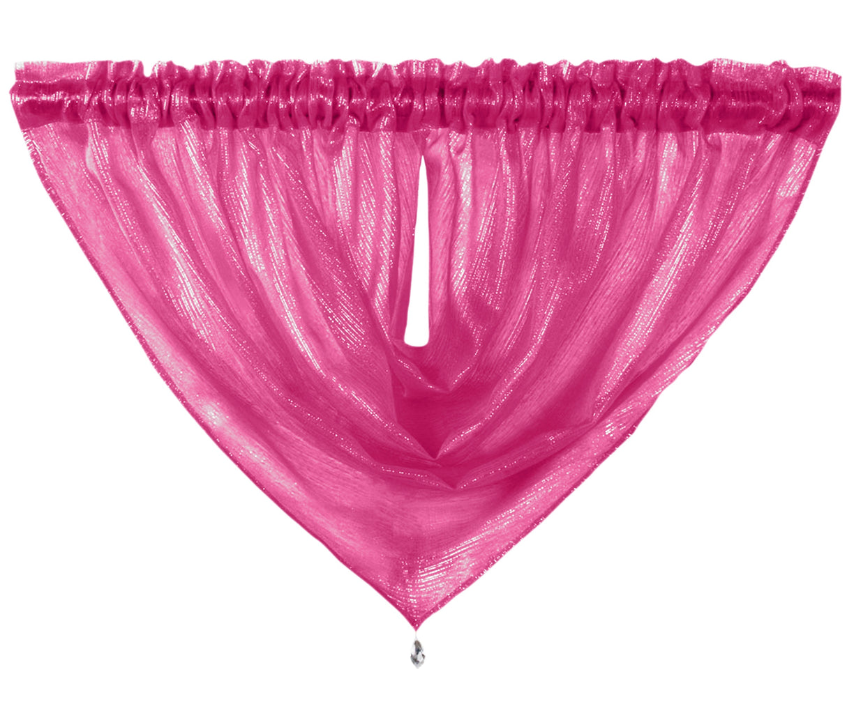 Intimates Alessandria Sparkly Sheer Curtain Swag