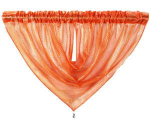Intimates Alessandria Sparkly Sheer Curtain Swag