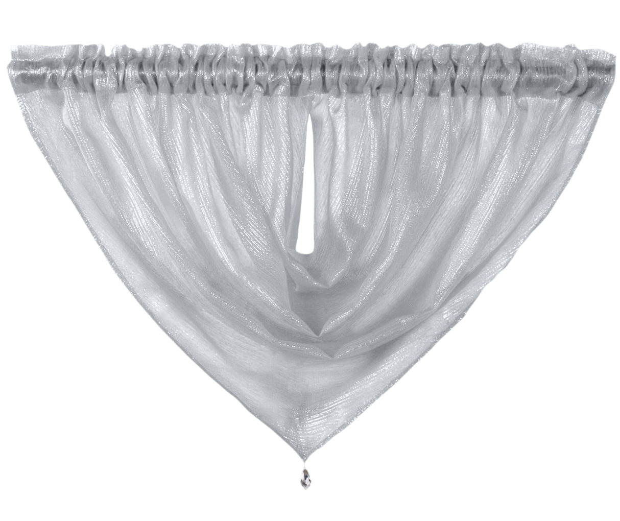 Intimates Alessandria Sparkly Sheer Curtain Swag