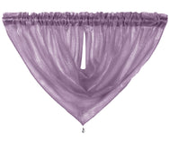Intimates Alessandria Sparkly Sheer Curtain Swag