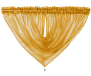 Intimates Alessandria Sparkly Sheer Curtain Swag